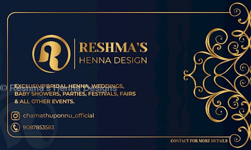 Reshma's Henna Designs in Kodambakkam, Chennai - 600024