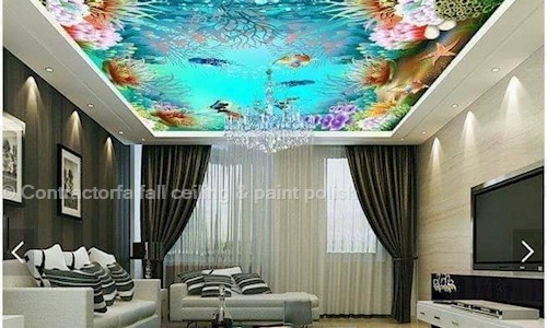 Contractorfa fall ceiling & paint polish in Adhoiwala, Dehradun - 248008