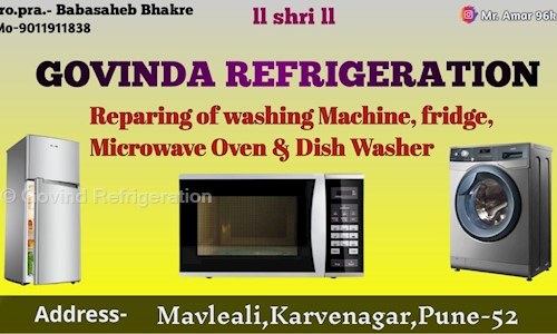 Govind Refrigeration in Karve Nagar, Pune - 411052