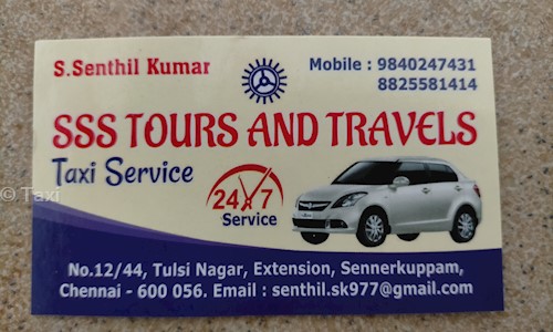 Taxi in Porur, Chennai - 600056