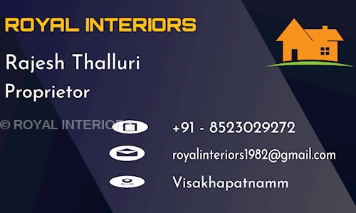 ROYAL INTERIORS in Vishakhapatnam Bus Station, Visakhapatnam - 530016