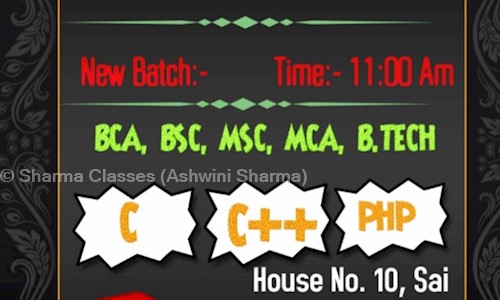 Sharma Classes Ashwini Sharma in Swarnkar Colony, Vidisha - 464001