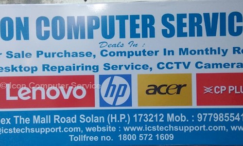 Icon Computer Service in Mall Road, Solan - 173212