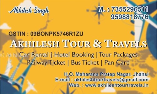 Akhilesh Tour & Travels in Abbotganj, Jhansi - 284001