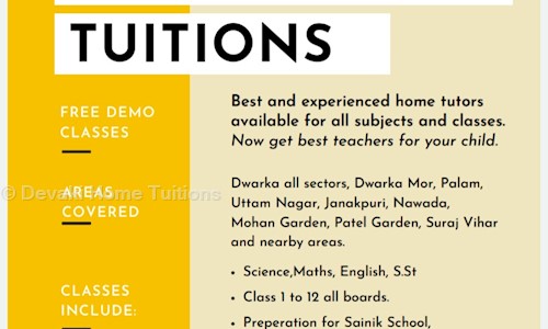 Devaki Home Tuitions in Dwarka, Delhi - 110059