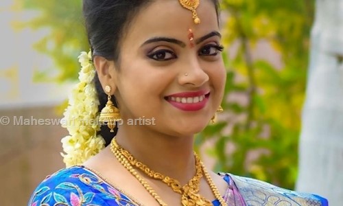 Mageshwari Bridal makeup in Velachery, Chennai - 600042