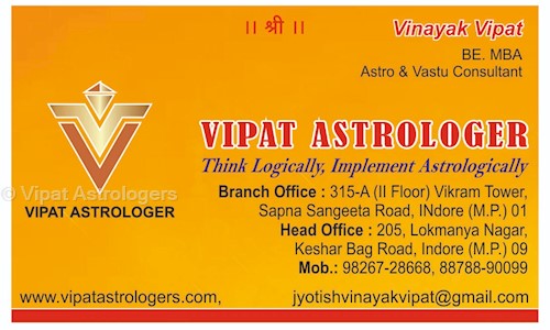 Vipat Astrologers in Navlakha, Indore - 452001