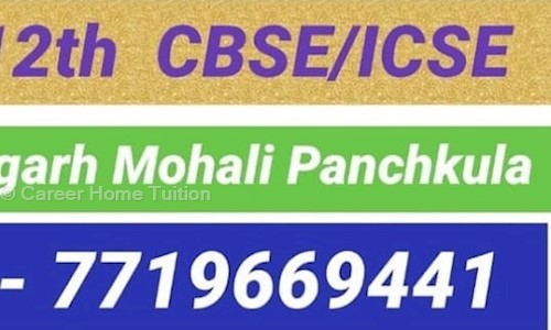 Career Home Tuition(KG-12TH Chandigarh Mohali Panchkula) in Sector 65, Mohali - 160062