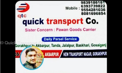 Quick Transport CO in Transport Nagar, Gorakhpur - 273016