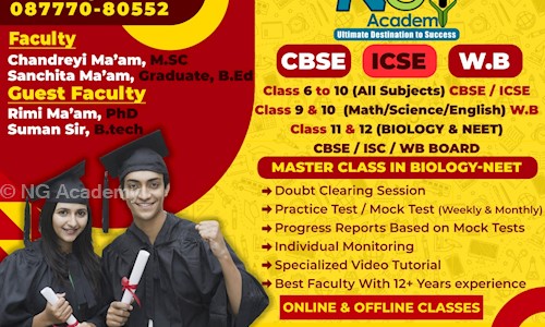 NG Academy in South Dumdum, Kolkata - 700028