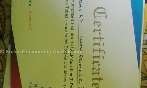 Kailas Engineering Air Solutions in Trivandrum AG's, Trivandrum - 695014