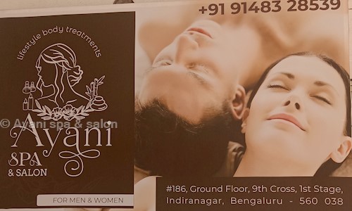Ayani Spa & Salon in Indira Nagar, Bangalore - 560038