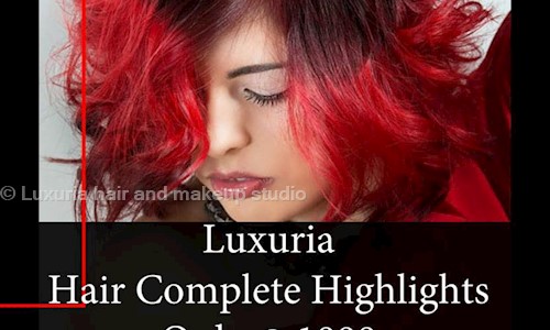 Luxuria Salon Hair and Makeup Studio in Burari, Delhi - 110084