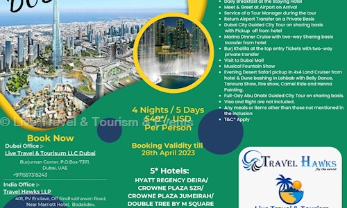 Live Travel & Tourism & Events. in Tri Nagar, Delhi - 110035