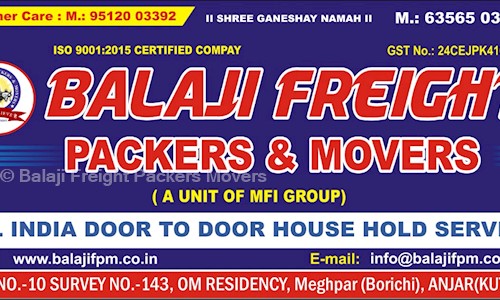 Balaji Freight Packers Movers in Samakhiali, Gandhidham - 370201