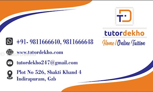 TutorDekho.com in Indirapuram, Ghaziabad - 201014