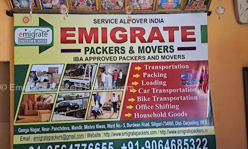 Emigrate Packers And Movers in Burdwan Road, Siliguri - 734005