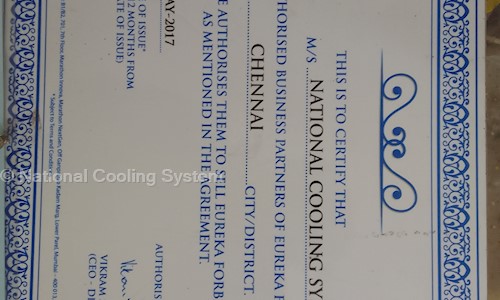National Cooling System in Porur, Chennai - 600116