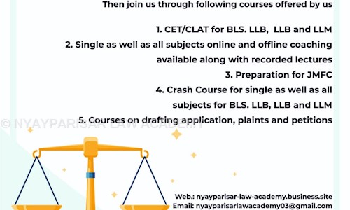 NYAYPARISAR LAW ACADEMY  in  Dahisar East, Mumbai - 400068