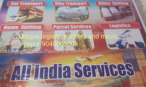 Unique Logistic Packers & Movers in Sanganer, Jaipur - 302030