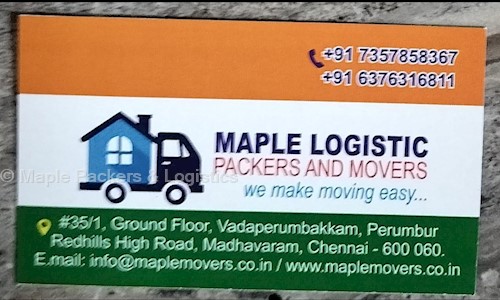 Maple Packers & Logistics in Puzhal, Chennai - 600066