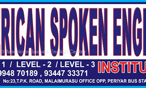 American Spoken English centre in Periyar Bus Stand, Madurai - 625001