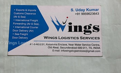 Wings Logistics Services in Alwal, Hyderabad - 500010
