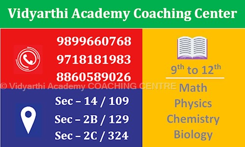 Vidyarthi Academy Coaching Centre in Vasundhara, Ghaziabad - 201012