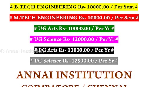Annai Institution in Karumandapam, Trichy - 620001