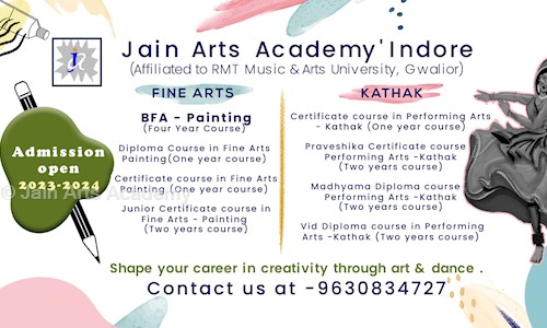 Jain Arts Academy in Tilak Nagar, Indore - 452018