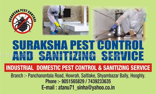 Suraksha Pest Control And Sanitizing Service in Bally, Howrah - 711201