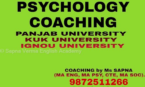 Sapna Verma English Academy in Sector 5, Panchkula - 134109