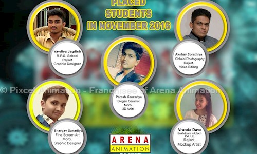 Pixcel Animation - Franchisee of Arena Animation in Amin Marg, Rajkot - 360002