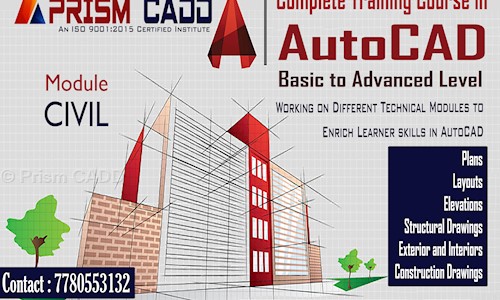 Prism CADD in Mehdipatnam, Hyderabad - 500028