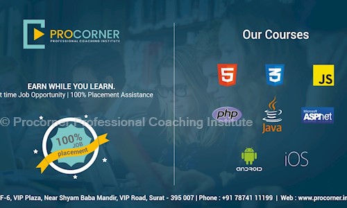 Procorner Professional Coaching Institute in Vesu, Surat - 395007