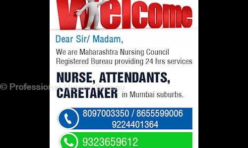Professional Nurses Bureau in Airoli, Mumbai - 400708