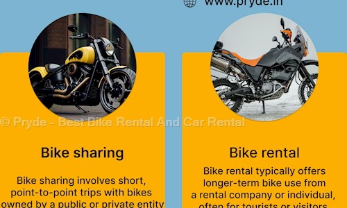 Pryde - Best Bike Rental And Car Rental  in Khairatabad, Hyderabad - 500004
