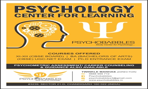 Psychobabbles in Chandigarh, Chandigarh - 160022