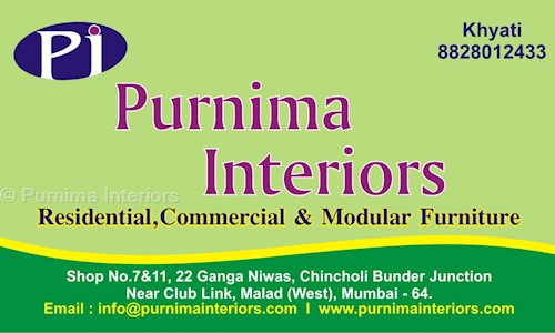 Purnima Interiors in Malad West, Mumbai - 400064