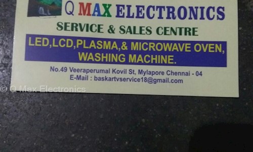 Q Max Electronics in Mylapore, Chennai - 600004