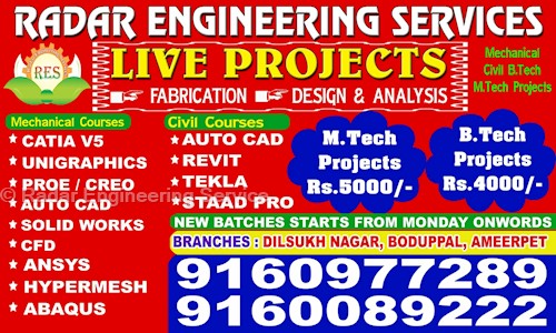 Radar Engineering Service in Dilsukhnagar, Hyderabad - 500060