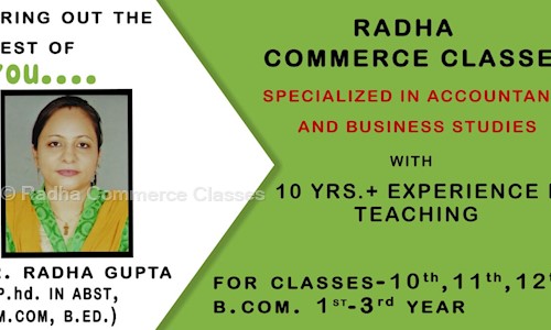 Radha Commerce Classes in Vigyan Nagar, Kota - 324005