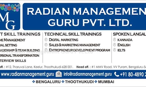 Radian Management Guru Pvt.Ltd. in V.V. Puram, Bangalore - 560004