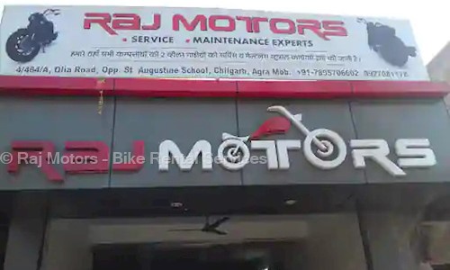 Raj Motors - Bike Rental Services in Baluganj, Agra - 282001