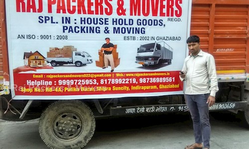 Raj Packers & Movers in Indirapuram, Ghaziabad - 201001