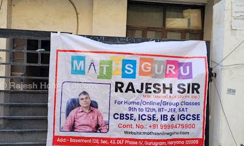 Rajesh Home Tuition in Sector 43, Gurgaon - 122009