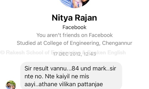 Rakesh School of Engineering & Spoken English in Kesavadasapuram, Trivandrum - 695025