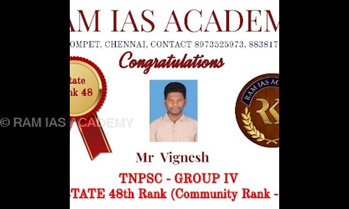 RAM IAS Academy in Chromepet, Chennai - 600044