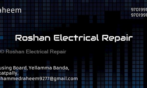 Roshan Electrical Repair in Kukatpally, Hyderabad - 500072