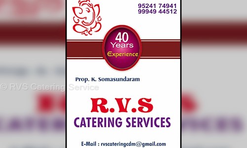RVS Catering Service in Tharamani, Chennai - 600113